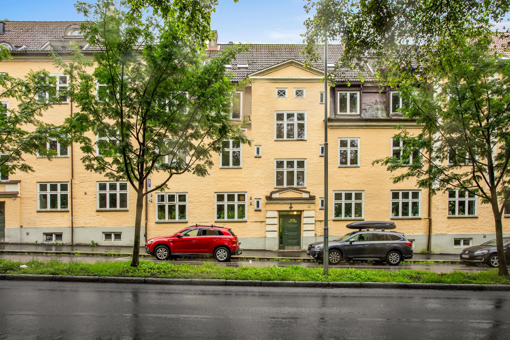 Leiligheten er en del av "Spaserstokken" på Torshov.